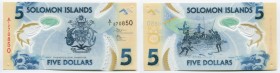 Solomon Islands 5 Dollars 2019
P# New; № A/1 270850; UNC; Polymer