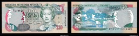 Bermuda 20 Dollars 2000
P# 53; UNC