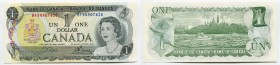 Canada 1 Dollar 1973
P# 85c; № BFB4907625; UNC