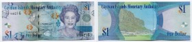 Cayman Islands 1 Dollar 2018
P# 38e; № 798216; UNC