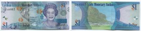 Cayman Islands 1 Dollar 2018
P# New; № D/6 000883; UNC