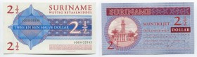 Suriname 2-1/2 Gulden 2004
P# 156; № C 000035505; UNC
