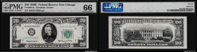 United States 20 Dollars 1950 PMG 66
Fr# 2064-G; UNC