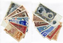Europe Lot of 7 Banknotes 20th Century
Various Countries, Dates & Denominations