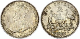 Australia 1 Shilling 1925
KM# 26; Silver; George V; aUNC