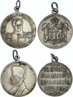 Russia Lot of 2 Medals
Alexander I and Napoleon & Coronations of Nicholas II Motives