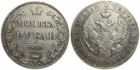 Russia 1 Rouble 1840 СПБ НГ
Eagle 1841, the scepter is at a distance from the wing, there are 9 feathers in the tail (the word Coin lacks a crossbar ...