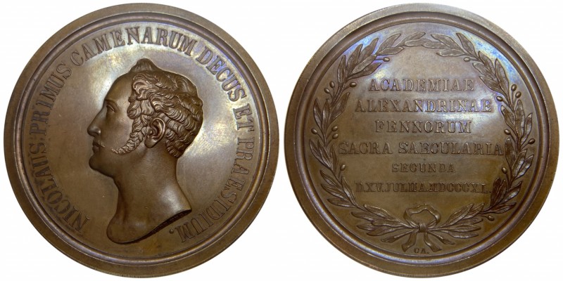 Russia - Finland Medal In Memory of the 200th Anniversary of the Alexander Unive...