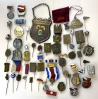 Czechoslovakia Lot of 54 Badges, Pins & Medals 20th Century
Various Motives & Dates of Issue