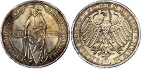 Germany - Weimar Republic 3 Reichsmark 1928 A
KM# 57; Silver; 900th Anniversary of the founding of Naumburg; UNC with Amazing Patina!
