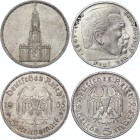 Germany - Third Reich 2 x 5 Reichsmark 1935 - 1936 A
Silver; XF