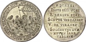 Danzig Ladislaus IV WM Nativity Medal 1631
White Metal 22.33g.; By S. Dadler; Władysław IV (1595 – 1648); Obv: Visit of the Three Kings, with Joseph ...