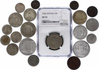 Estonia Lot of 20 Coins 1922 - 1939
Excellent selection of coins of Estonia, both for the beginning collector, and for the dealer.