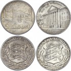 Estonia 2 x 2 Krooni 1930 & 1932
Silver; With Various Motives