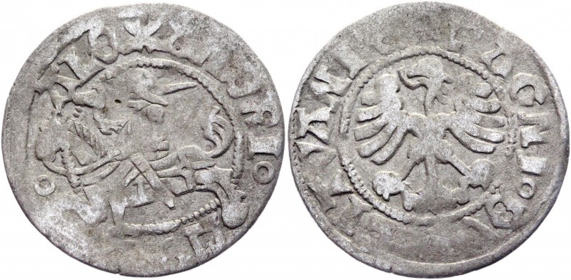 Poland 1/2 Grosz / Półgrosz 1501 - 1506 Aleksander Jagiellończyk
Kopicki# 3122-...