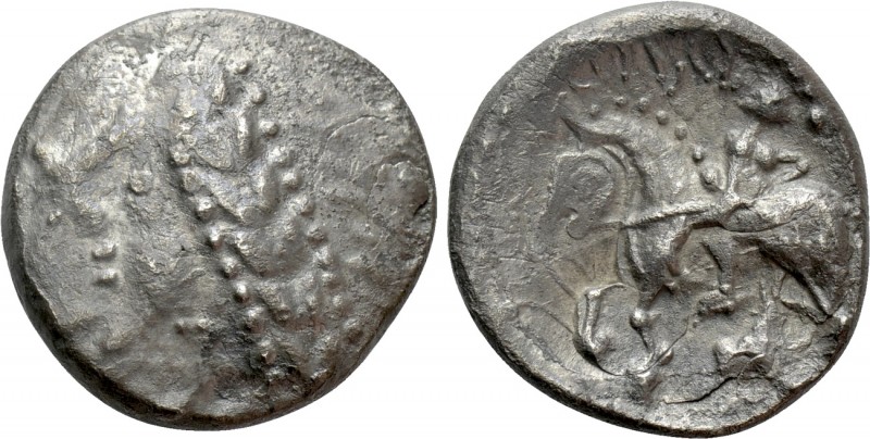 CENTRAL EUROPE. West Noricum. Tetradrachm (2nd/1st century BC). "Tinco" type. 
...