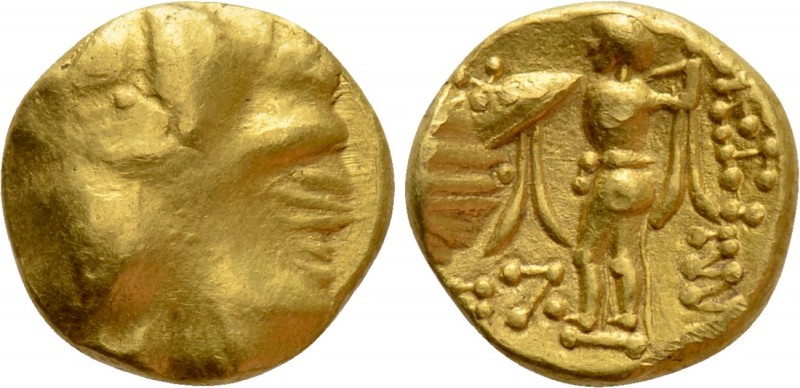 CENTRAL EUROPE. Boii. GOLD 1/3 Stater (2nd-1st centuries BC). "Athena Alkis" typ...