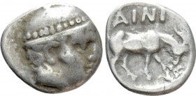 THRACE. Ainos. Diobol (Circa 427-424 BC)
