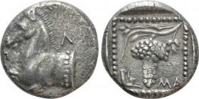 THRACE. Maroneia. Triobol (Circa 398/7-386/5 BC)
