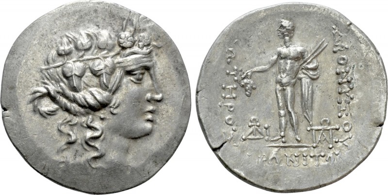 THRACE. Maroneia. Tetradrachm (Late 2nd-mid 1st centuries BC).

Obv: Head of D...