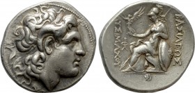 KINGS OF THRACE (Macedonian). Lysimachos (305-281 BC). Tetradrachm. Lysimacheia