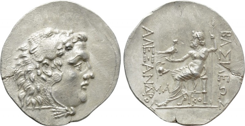 KINGS OF MACEDON. Alexander III 'the Great' (336-323 BC). Tetradrachm. Mesambria...