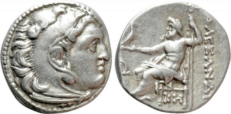 KINGS OF MACEDON. Alexander III 'the Great' (336-323 BC). Drachm. Mylasa. 

Ob...