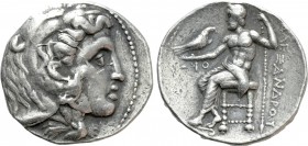 KINGS OF MACEDON. Alexander III 'the Great' (336-323 BC). Tetradrachm. Tyre. Dated RY 10 of an uncertain king (308/7 BC)
