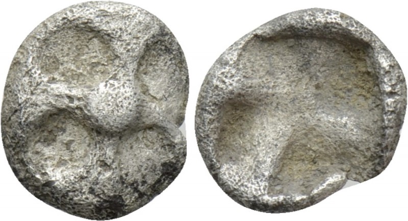 ATTICA. Athens. Hemiobol (Circa 515-510 BC). "Wappenmünzen" type. 

Obv: Wheel...