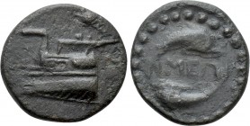 MEGARIS. Megara. Ae Dichalkon (Circa 275-250 BC)