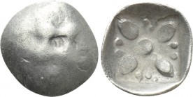 ASIA MINOR. Uncertain (?). Tetartemorion  (Circa 5th century BC)