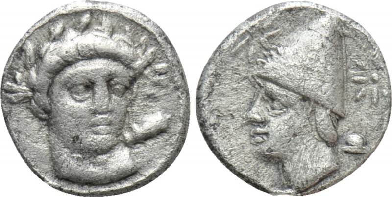 TROAS. Birytis. Hemiobol (4th-3rd centuries BC). 

Obv: Head of Herakles facin...