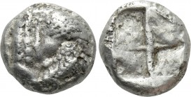 MYSIA. Lampsakos. Pale EL Hekte (Circa 500-450 BC)