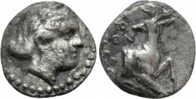 MYSIA. Prokonnesos. 1/4 Siglos or Diobol (Circa 411-387 BC).