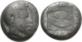 LESBOS. Uncertain. Billon 1/12 Stater (Circa 550-480 BC)