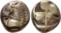 IONIA. Uncertain. EL Hekte (Circa 600-550 BC)