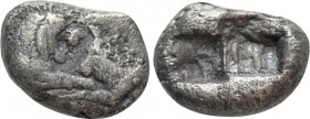 KINGS OF LYDIA. Kroisos (Circa 560-546 BC). 1/3 Stater. Sardeis