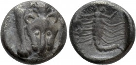 CARIA. Mylasa. Obol (Circa 450-400 BC)