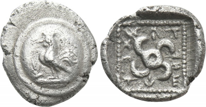 DYNASTS OF LYCIA. Teththiweibi (Circa 450-430/20 BC). 1/6 Stater - Diobol. Kyndy...