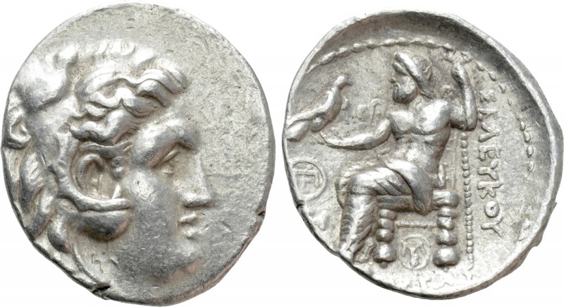 SELEUKID KINGDOM. Seleukos I Nikator (312-281 BC). Tetradrachm. Karrhai. 

Obv...