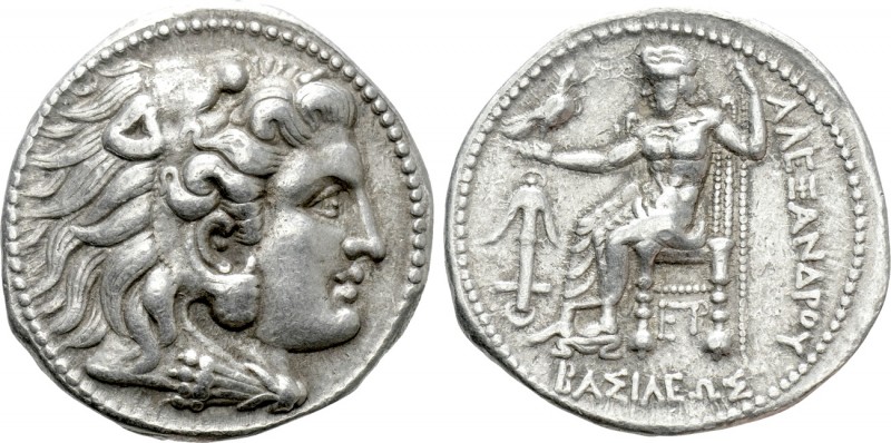 SELEUKID KINGDOM. Seleukos I Nikator (312-281 BC). Tetradrachm. Uncertain mint 6...