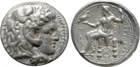SELEUKID KINGDOM. Seleukos I Nikator (312-281 BC). Tetradrachm. Babylon I. Struck in the name and types of Alexander III 'the Great' of Macedon