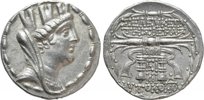 SELEUCIS & PIERIA. Seleukeia Pieria. Tetradrachm (105/4-83/2 BC). Dated CY 15 (9...