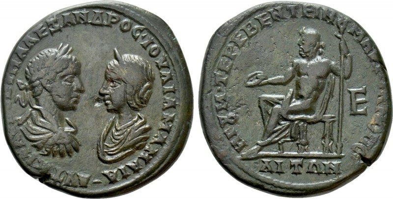 MOESIA INFERIOR. Marcianopolis. Severus Alexander with Julia Mamaea (222-235). A...