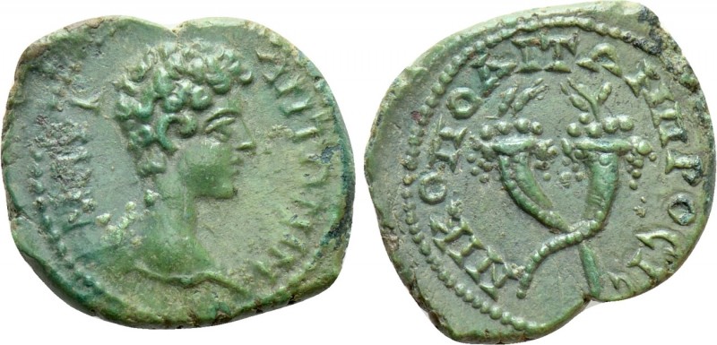 MOESIA INFERIOR. Nicopolis ad Istrum. Caracalla (198-217). Ae. 

Obv: M AV K A...