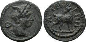 THRACE. Aenus. Pseudo-autonomous (2nd century). Ae