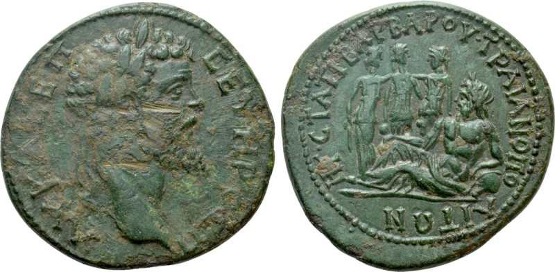 THRACE. Traianopolis. Septimius Severus (193-211). Ae. Statilus Barbarus, hegemo...