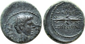 LYDIA. Philadelphia. Caligula (37-41). Ae. Zenon, philokaisar and grammateus