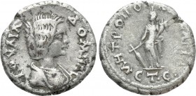 CAPPADOCIA. Caesarea. Julia Domna (Augusta, 193-217). Drachm. Dated RY 5 of Septimius Severus (197/8)