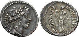 MAN. ACILIUS GLABRIO. Denarius (49 BC). Rome